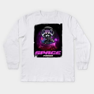 Raccoon -Guardian Of The Galaxy Kids Long Sleeve T-Shirt